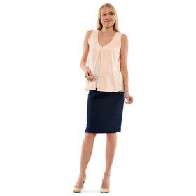 Motherway ETM018 Lacivert Kadın Etek