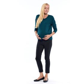 Motherway PM213 Siyah Kadın Hamile Pantolon
