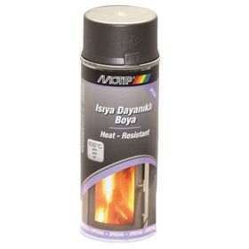 Motip 400 ml 600 C Yüksek Isıya Dayanıklı Gri Boya