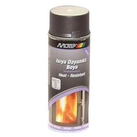 Motip 400 ml 600 C Yüksek Isıya Dayanıklı Gri Boya
