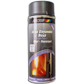 Motip 400 ml 600 C Yüksek Isıya Dayanıklı Gri Boya