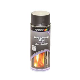 Motip 400 ml 600 C Yüksek Isıya Dayanıklı Gri Boya