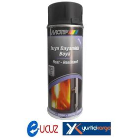Motip 400 ml 690 C Yüksek Isıya Dayanıklı Siyah Boya