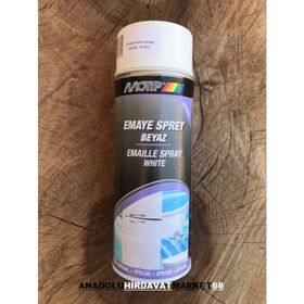 Motip 400 ml Parlak Beyaz Akrilik Sprey Boya