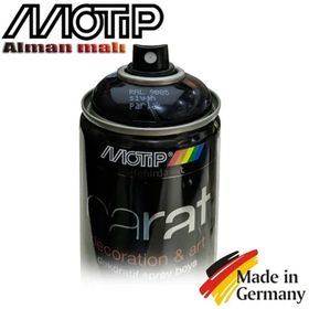 Motip 400 ml Parlak Siyah Akrilik Sprey Boya