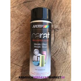 Motip 400 ml Transparan Stop Camı Boyası Siyah