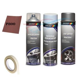 Motip 500 ml Universal Akrilik Jant Boyası Gümüş Gri