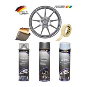 Motip 500 ml Universal Akrilik Jant Boyası Gümüş Gri