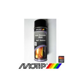 Motip 690°c Isıya Dayanıklı Mat Siyah 400 ml Sprey Boya