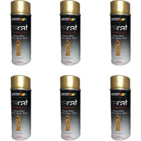 Motip 6x400 ml Carat Bronz Altın Efekt Sprey Boya