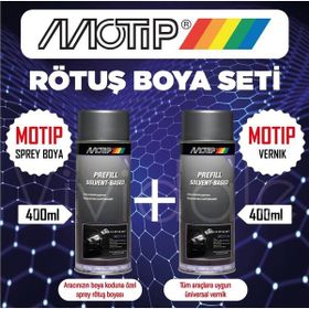 Motip BMW Kod:P2279 Dark Gray-Matt Dupont Rötuş Sprey Boya Seti