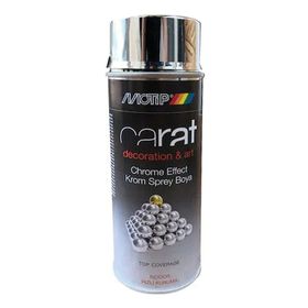 Motip Carat 400 ml Krom Efekt Gümüş Sprey Boya
