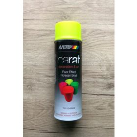 Motip Carat Floresan 400 ml Sarı Sprey Boya