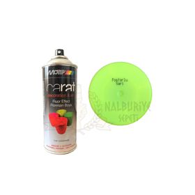 Motip Carat Floresan 400 ml Sarı Sprey Boya