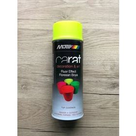 Motip Carat Floresan 400 ml Sarı Sprey Boya