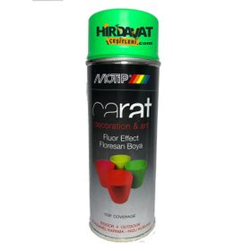 Motip Carat Floresan Yeşil 400 ml Sprey Boya