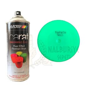 Motip Carat Floresan Yeşil 400 ml Sprey Boya