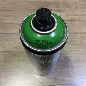Motip Carat Ral 6001 400 ml Parlak Zümrüt Yeşili Sprey Boya