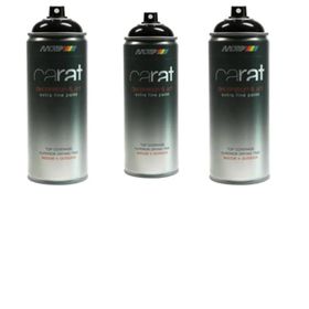 Motip Carat RAL9005 6x400 ml Siyah Mat Sprey Boya