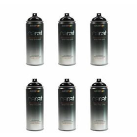 Motip Carat RAL9005 6x400 ml Siyah Mat Sprey Boya