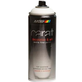 Motip Carat RAL9016 400 ML Trafik Beyazı Akrilik Sprey Boya