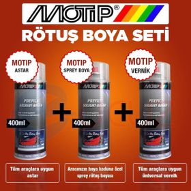 Motip Color-S Motors Dacia Kod: A19 Bej Sprey Rötuş Boya Seti