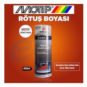 Motip Color-S Motors Toyota Kod: 1f7 Gümüş Gri Sprey Rötuş Boya Seti