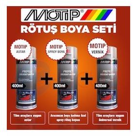Motip Colors Motors Bmw Kod: B40 Su Mavi Sprey Rötuş Boya Seti