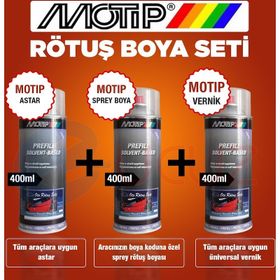 Motip Colors Motors Fiat Kod: 633 Sampanya Beji Sprey Rötuş Boya Seti