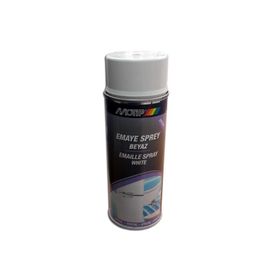Motip Emaye 400 ml Yüzey Beyaz Sprey Boya
