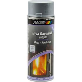 Motip Isıya Dayanıklı Mat Gümüş 400 ml Sprey Boya