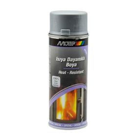 Motip Isıya Dayanıklı Mat Gümüş 400 ml Sprey Boya
