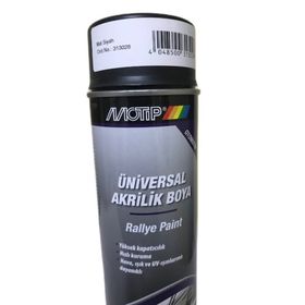 Motip Mat Siyah 500 ml Sprey Boya