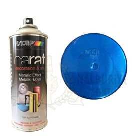 Motip Metalik Mavi Carat Dekoratif 400 ml Sprey Boya