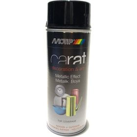 Motip Metalik Siyah Carat Dekoratif 400 ml Sprey Boya