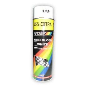 Motip Parlak Beyaz Universal 500ml Sprey Boya