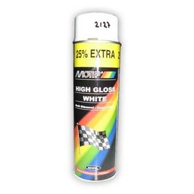 Motip Parlak Beyaz Universal 500ml Sprey Boya