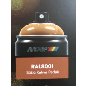 Motip RAL 8001 Oksit Kahve Sprey Boyası