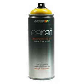 Motip RAL1018 Carat 400 ml Parlak Sarı Akrilik Sprey Boya