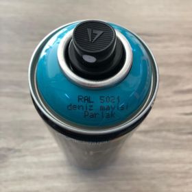 Motip RAL5021 400 ml Carat Parlak Deniz Mavisi Sprey Boya