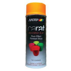 Motip RAL95793 Carat 400 ml Florasan Fosforlu Kırmızı Turuncu Sprey Boya