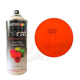 Motip RAL95793 Carat 400 ml Florasan Fosforlu Kırmızı Turuncu Sprey Boya