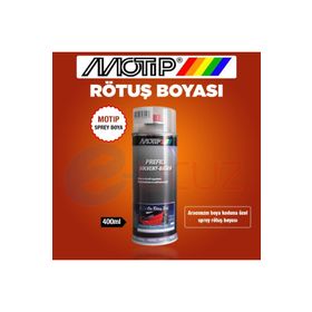 Motip Toyota 040 Süper Beyaz 400 ml Sprey Rötuş Boyası