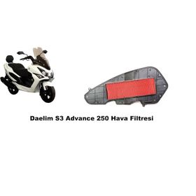 Moto Master Daelim S3 250 Advance Hava Filtresi