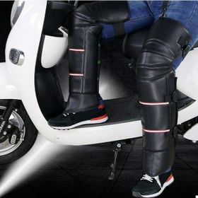 Motoanl Deri Polarlı Standart Soğuk Rüzgar Yağmur Koruma Motosiklet Motor Diz Örtüsü