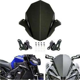 Motoanl MT09-FZ09 2017/20 Uyumlu Alüminyum CNC Bağlantı Aparatlı Motor Rüzgarlık