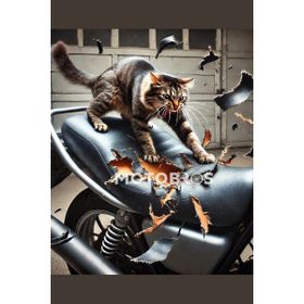 Motobros 50-125 CC Tüm Scooter Modellere Uyumlu Ekstra Kalın Su Geçirmez Motosiklet Brandası