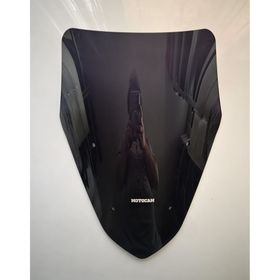 Motocam Altai F1 Max Ön Cam 2021-2026 Model 43 cm Siyah Renkli 4 mm Motosiklet Rüzgarlık