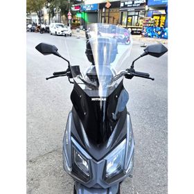 Motocam Altai F2 Max Ön Cam 2024-2026 Model 63 cm Şeffaf Renkli 4 mm Motosiklet Rüzgarlık