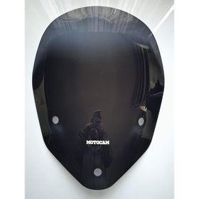 Motocam Aprilia SR Max 125 2007-2015 Model 58 cm Siyah Renkli 4 mm Ön Cam Siperlik